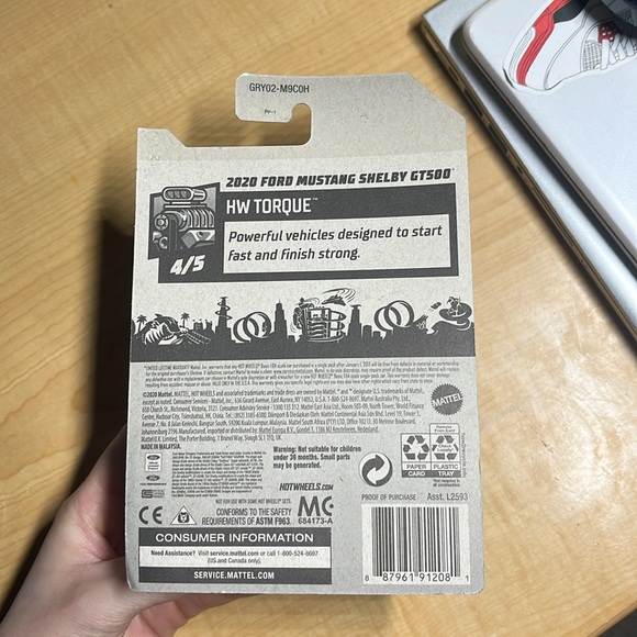 2020 Ford Mustang Shelby GT500 hot wheels - Picture 3 of 3